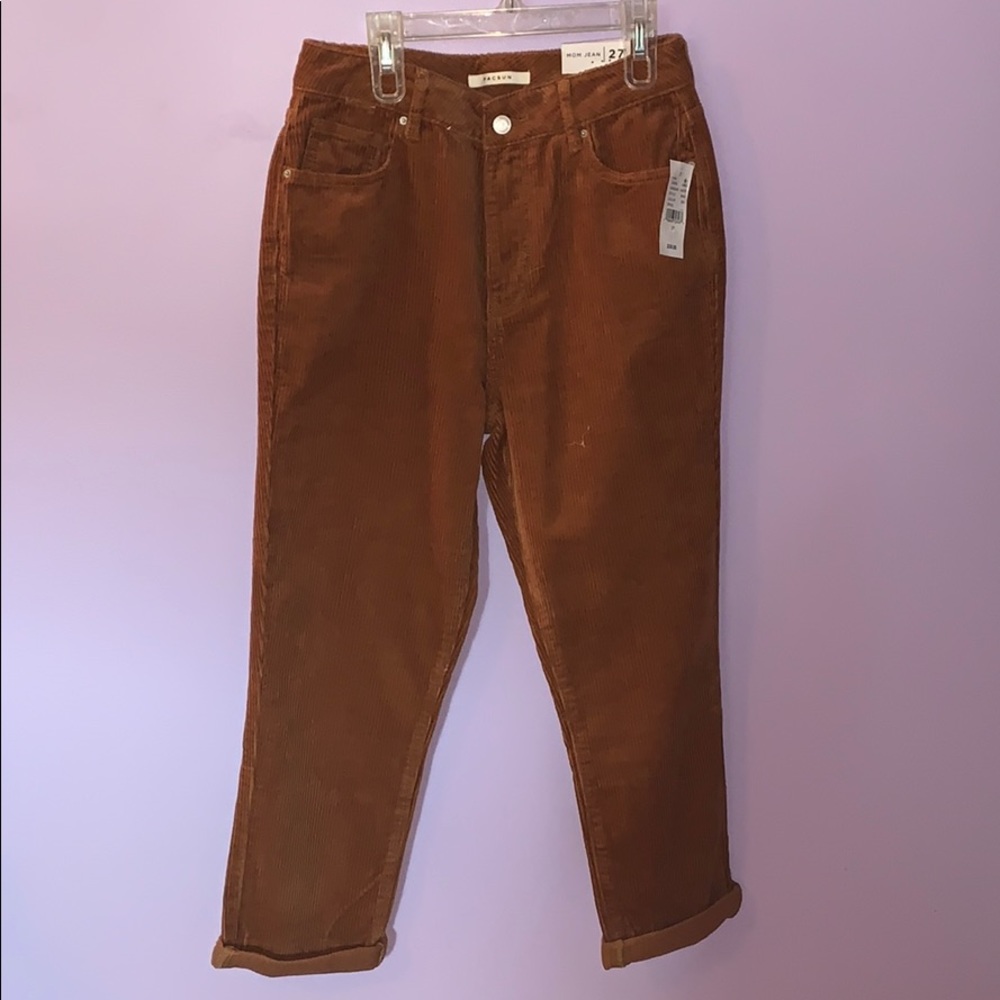 Pac Sun corduroy mom jeans
